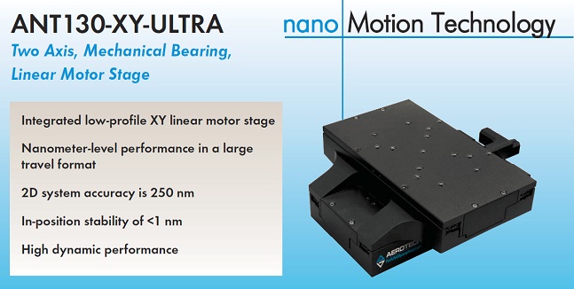 ANT130-XY軸　リニアステージ